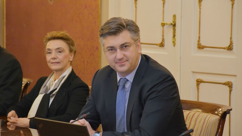 Predsjednik Vlade: BDP raste kontinuirano, a ekonomska klima u Hrvatskoj na najvišoj je razini u zadnjih deset godina